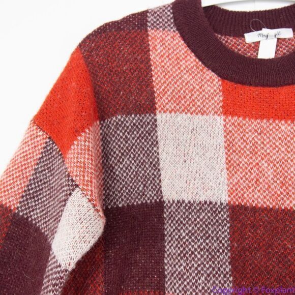 NEW Madewell Fenimore Pullover Sweater in Plaid, XS - Picture 11 of 15